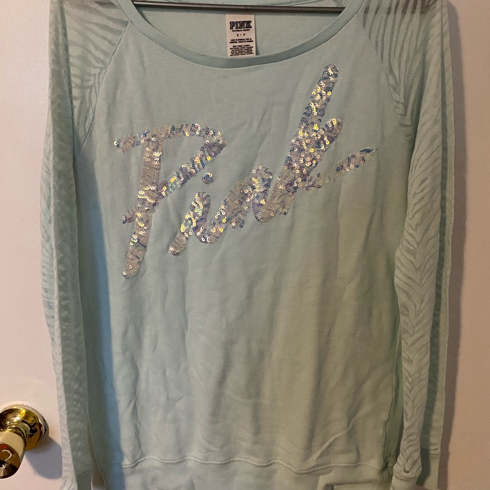 Pink brand shirt